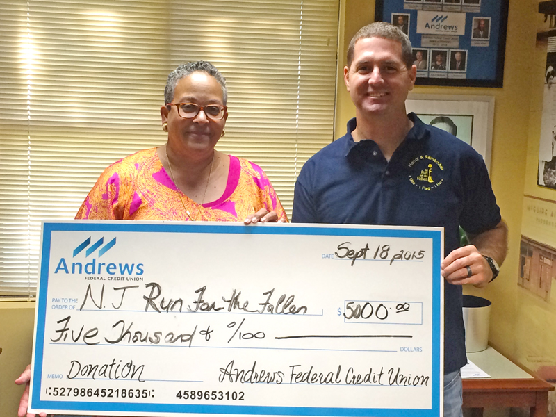 Andrews Federal Credit Union Sponsors NJ Run for the Fallen